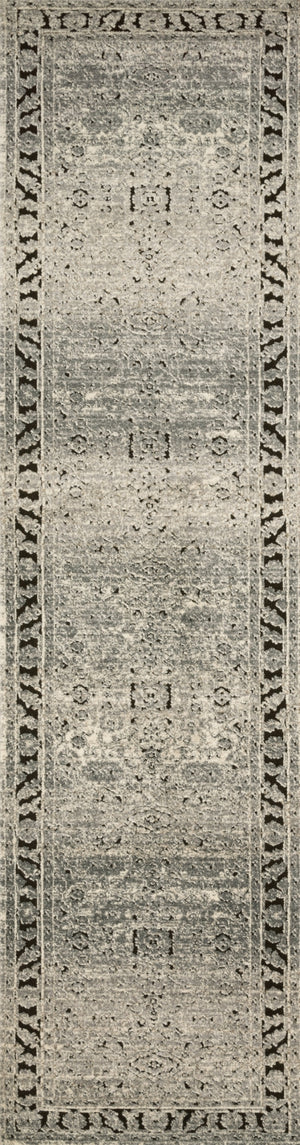Loloi Millennium MV-02 50% Polypropylene, 50% Polyester Power Loomed Transitional Rug MILLMV-02GYCCC0F0