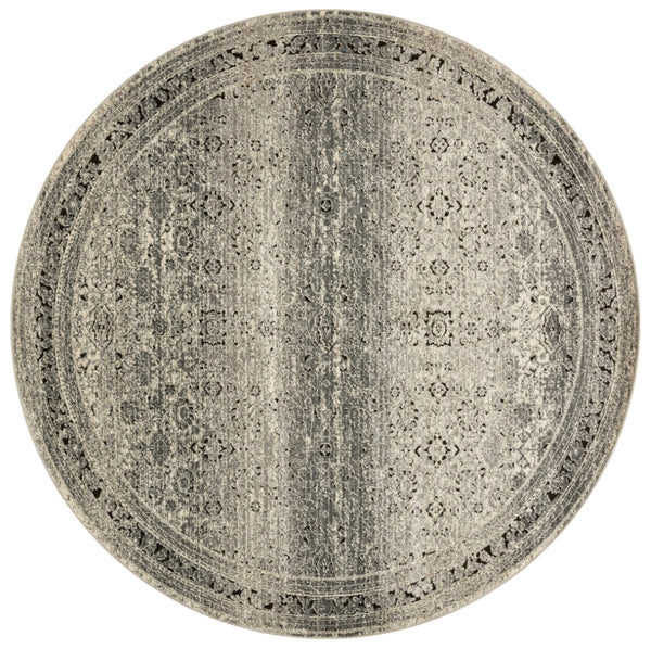 Loloi Millennium MV-02 50% Polypropylene, 50% Polyester Power Loomed Transitional Rug MILLMV-02GYCCC0F0