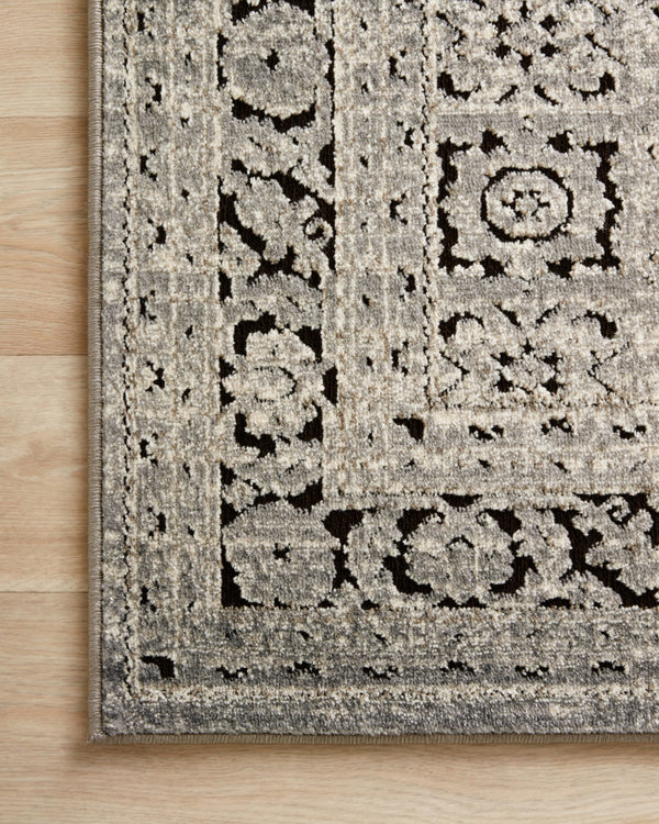 Loloi Millennium MV-02 50% Polypropylene, 50% Polyester Power Loomed Transitional Rug MILLMV-02GYCCC0F0