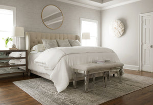 Loloi Millennium MV-02 50% Polypropylene, 50% Polyester Power Loomed Transitional Rug MILLMV-02GYCCC0F0