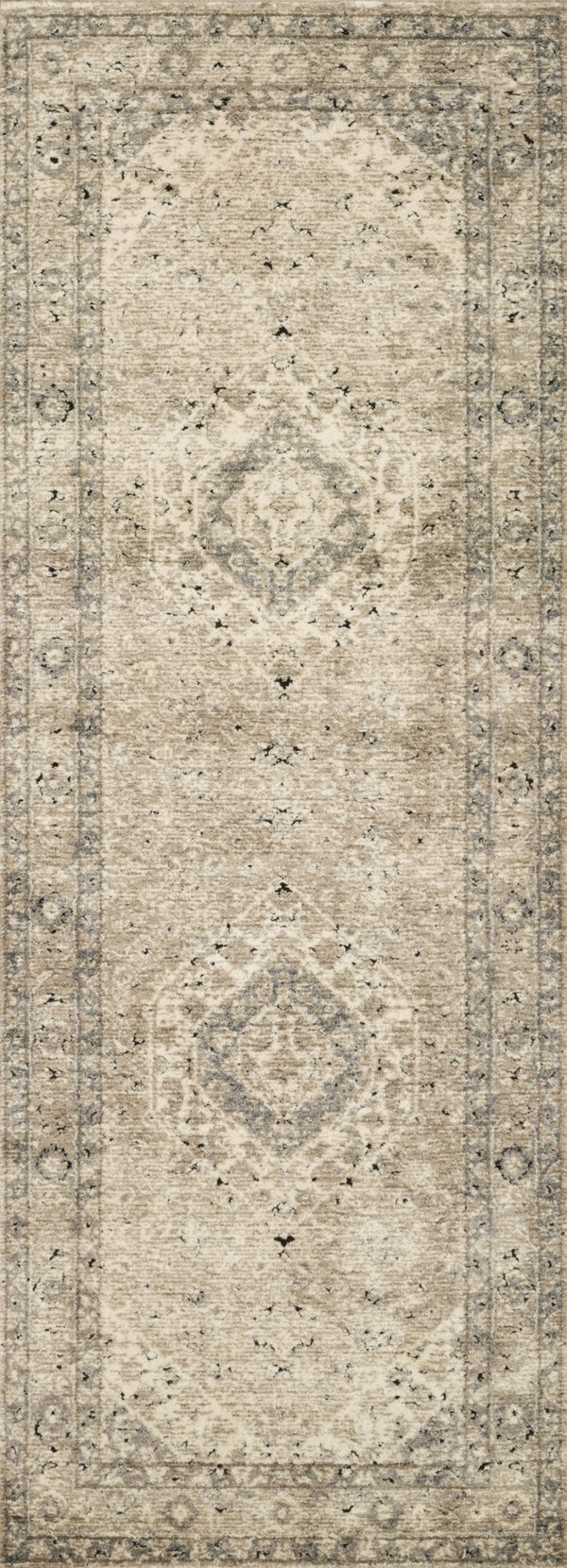Loloi Millennium MV-03 50% Polypropylene, 50% Polyester Power Loomed Transitional Rug MILLMV-03SAIVC0F0