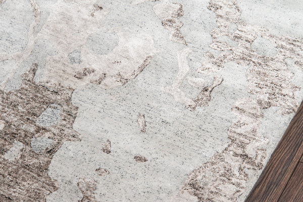 Momeni Millennia MI-02 Hand Tufted Contemporary Abstract Indoor Area Rug Grey 8'6" x 11'6" MILLNMI-02GRY86B6