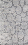 Momeni Millennia MI-04 Hand Tufted Contemporary Abstract Indoor Area Rug Silver 8'6" x 11'6" MILLNMI-04SVL86B6