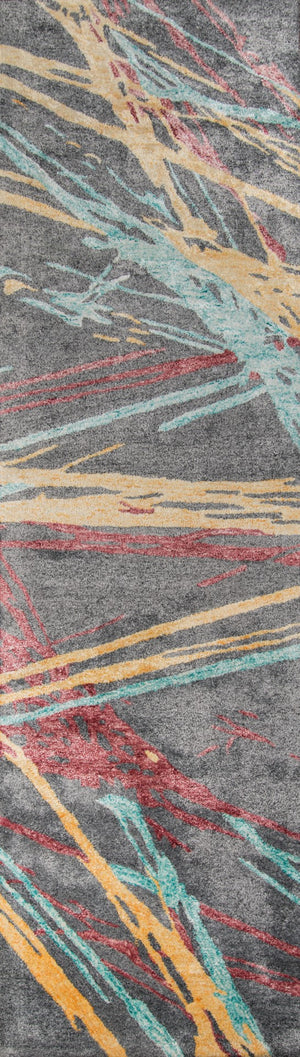 Momeni Millennia MI-08 Hand Tufted Contemporary Abstract Indoor Area Rug Multi 8'6" x 11'6" MILLNMI-08MTI86B6