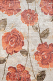 Momeni Millennia MI-10 Hand Tufted Casual Floral Indoor Area Rug Red 8'6" x 11'6" MILLNMI-10RED86B6