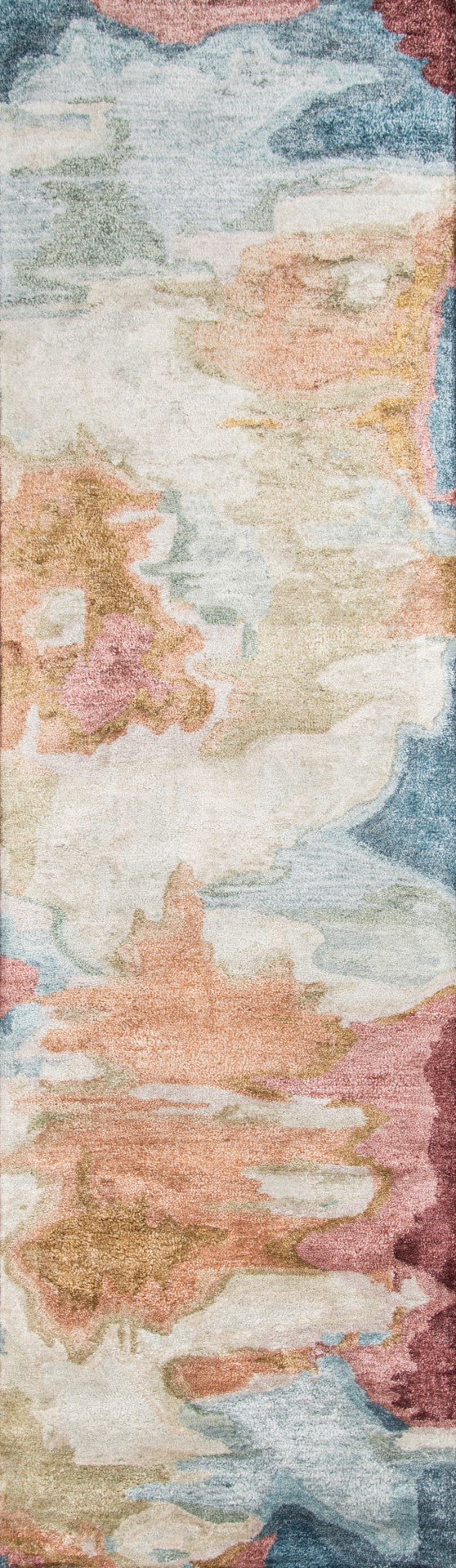 Momeni Millennia MI-11 Hand Tufted Contemporary Abstract Indoor Area Rug Multi 8'6" x 11'6" MILLNMI-11MTI86B6