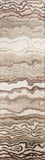 Momeni Millennia MI-12 Hand Tufted Contemporary Abstract Indoor Area Rug Sand 8'6" x 11'6" MILLNMI-12SND86B6