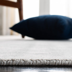 Mirage 176 Contemporary Hand Loom 75% Viscose, 5% Wool, 20% Cotton Rug Light Grey