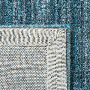 Mirage 176 Contemporary Hand Loom 75% Viscose, 5% Wool, 20% Cotton Rug Teal / Blue