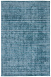 Mirage 176 Contemporary Hand Loom 75% Viscose, 5% Wool, 20% Cotton Rug Teal / Blue