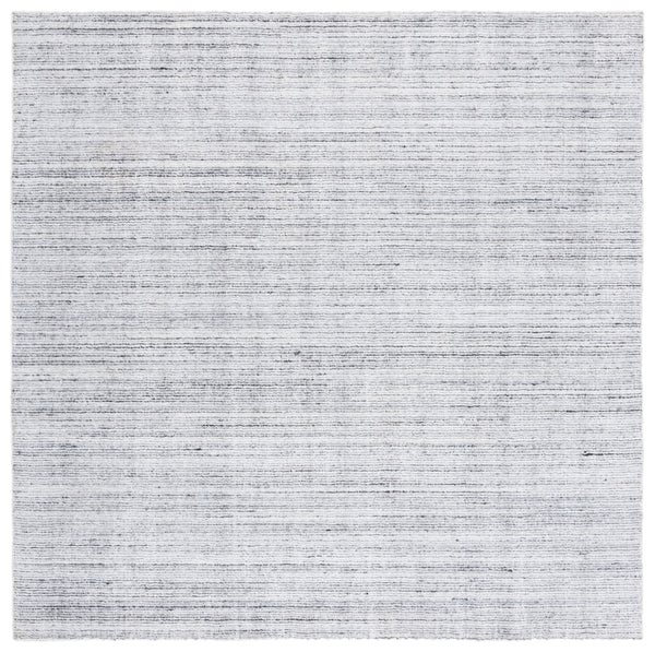 Mirage 470 Handwoven Wool 40% Viscose 20% Pet 40% Contemporary Rug Ivory / Grey WOOL 40% VISCOSE 20% PET 40% MIR470A-7SQ