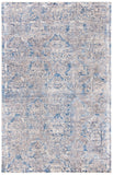 Mirage 735 Contemporary Hand Woven 45% Wool, 55% Viscose Rug Navy / Ivory
