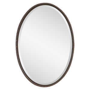 Uttermost Sherise Bronze Oval Mirror