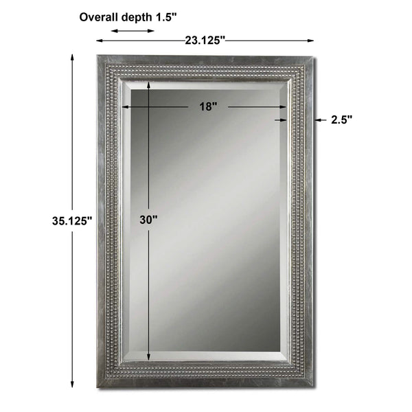 Uttermost Triple Beaded - Vanity Mirror