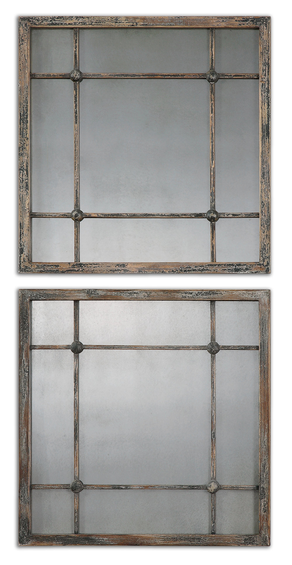 Uttermost Saragano Square Mirrors Set of 2