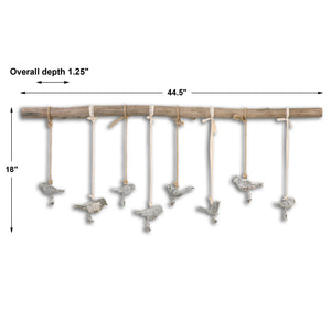 Uttermost Birds On A Branch Wall Art