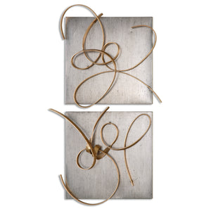 Uttermost Harmony Metal Wall Art - Set of 2