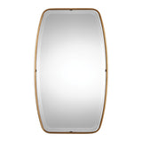 Canillo Antiqued Gold Mirror