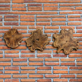 Uttermost Kalani Teak Wall Art Set of 3