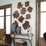 Uttermost Kalani Teak Wall Art Set of 3