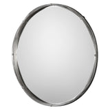 Uttermost Ohmer Round Metal Coils Mirror