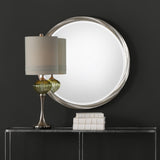 Uttermost Orion Silver Round Mirror