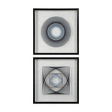 String Duet Geometric Art Set of 2