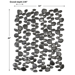 Uttermost Skipping Stones Forged Iron Wall Art