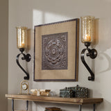 Uttermost Joselyn Bronze Candle Wall Sconce