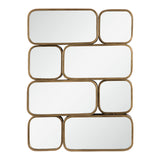 Uttermost Canute Modern Gold Mirror