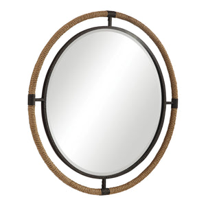 Uttermost Melville Coastal Round Mirror