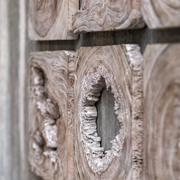 Uttermost Bahati Wood Wall Art - S/9