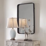 Uttermost Croften Black Vanity Mirror