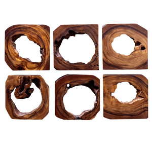 Uttermost Adlai Wood Wall Art Set of 6