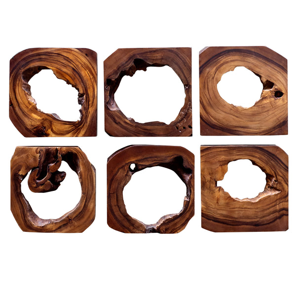 Uttermost Adlai Wood Wall Art Set of 6
