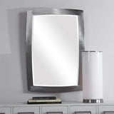 Uttermost Haskill Brushed Nickel Mirror