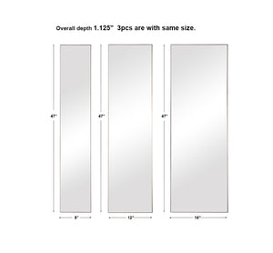 Uttermost Rowling Gold Mirrors - Set of 3