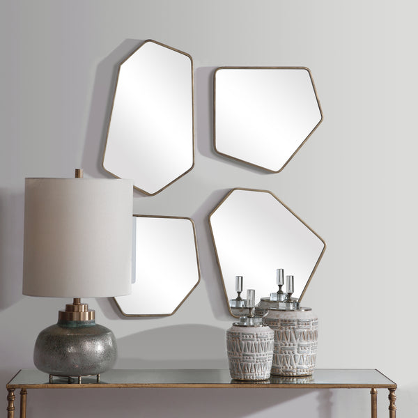 Uttermost Linneah Modern Mirrors - Set of 4
