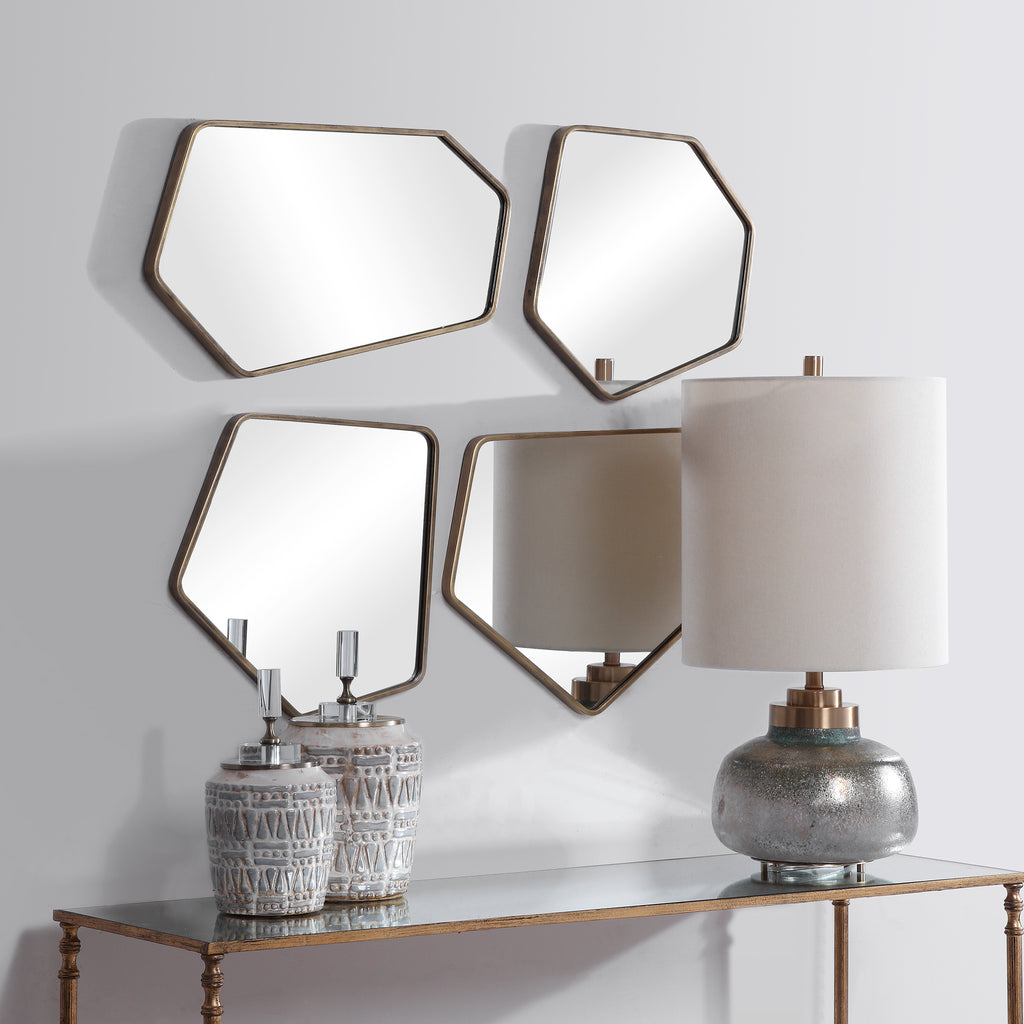 Uttermost Linneah Modern Mirrors - Set of 4