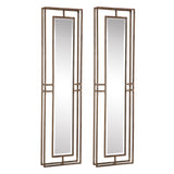 Uttermost Rutledge Gold Mirrors - Set of 2