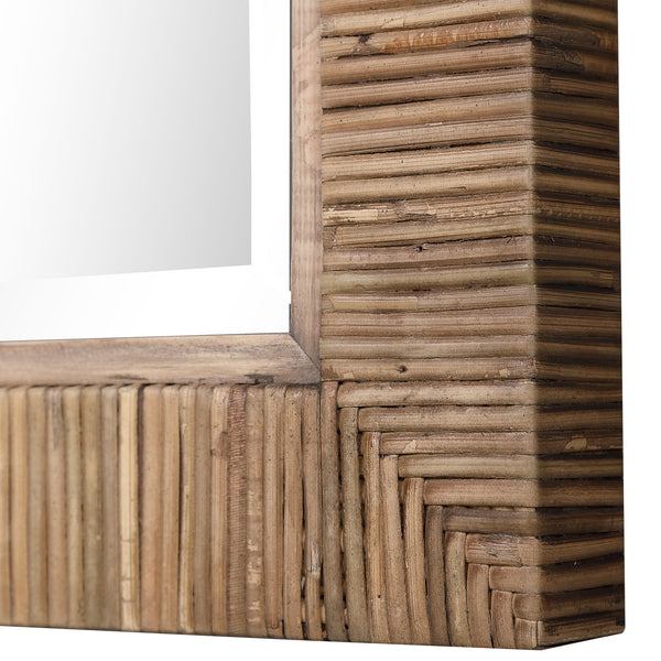 Uttermost Cape Natural Rattan Mirror