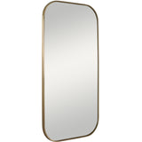 Uttermost Taft Plated Brass Mirror