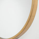 Uttermost Varina Minimalist Gold Oval Mirror