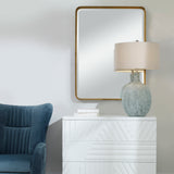 Uttermost Crofton Gold Large Mirror