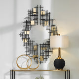 Uttermost Reflection Metal Grid Wall Decor - Set of 2