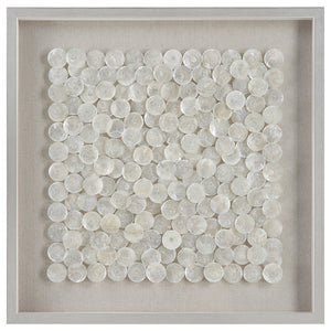 Uttermost Roxas Capiz Shell Shadow Box