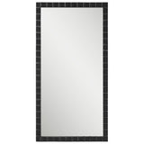 Dandridge Black Industrial Mirror