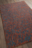 Chandra Rugs Misty 100% Wool Hand-Tufted Contemporay Rug Brown/Blue 7'9 x 10'6