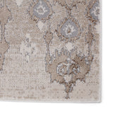 Nikki Chu by Jaipur Living Inigo Ikat Taupe/ Gray Area Rug (9'6"X13')