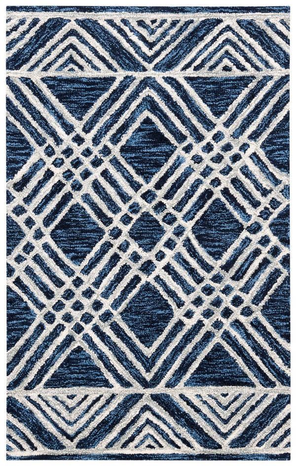 Safavieh Micro-Loop 155 Hand Tufted Wool Contemporary Rug MLP155N-24